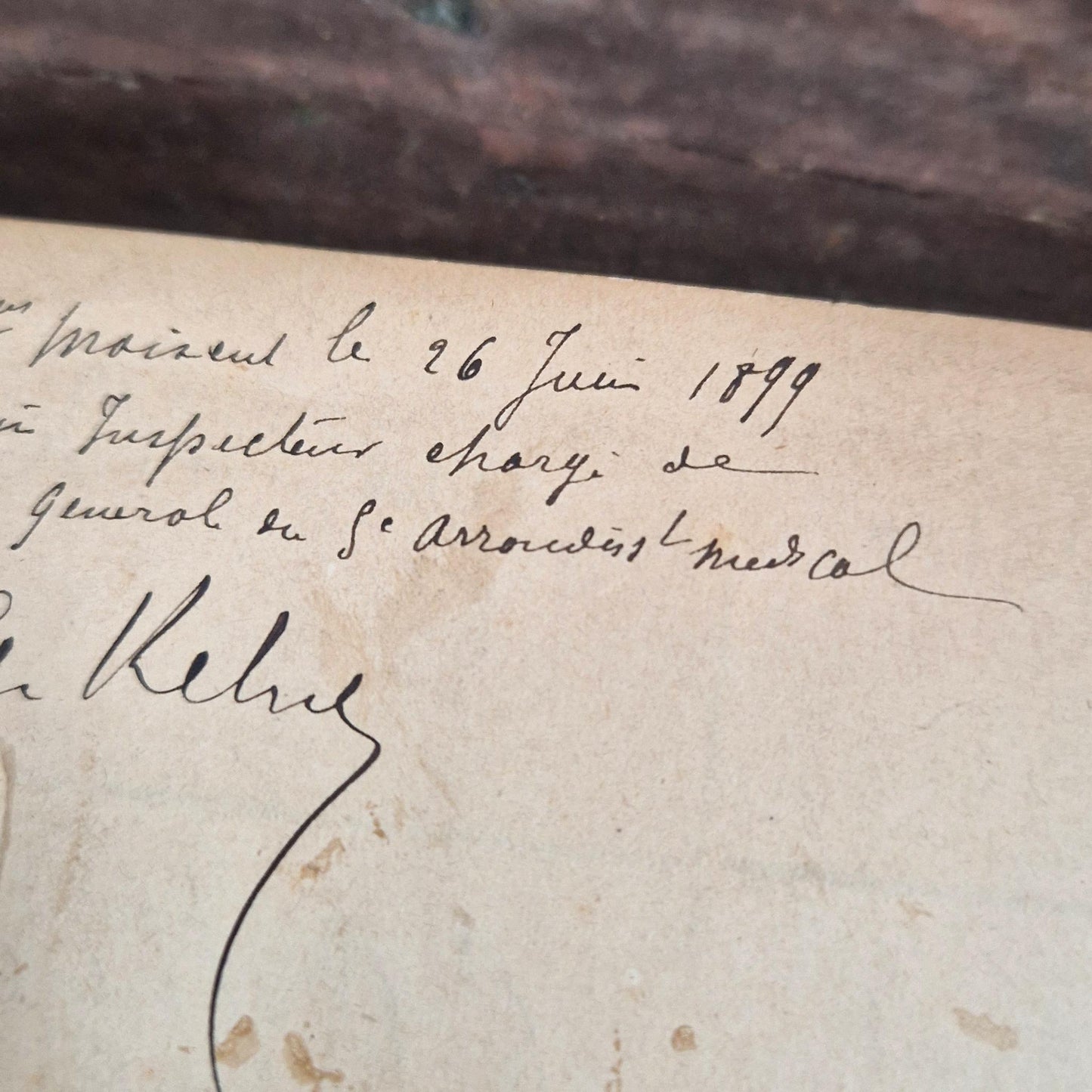 document historique hopital france 1900