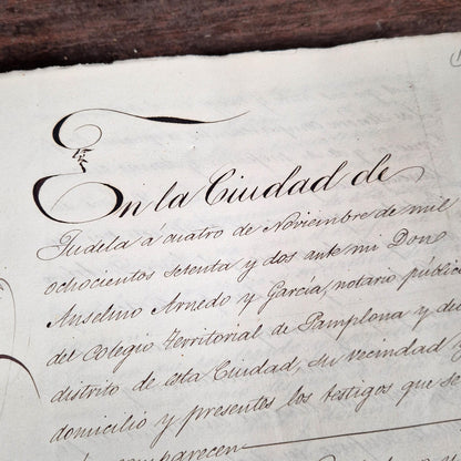 document juridique espagnol xixe siecle