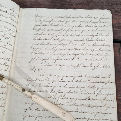 document manuscrit france 1810s