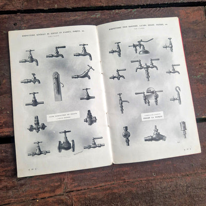 document rétro toilettes art industriel