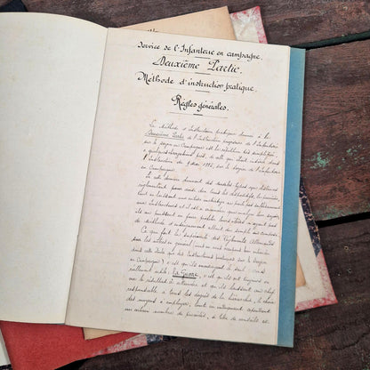 documents militaires francais belle epoque