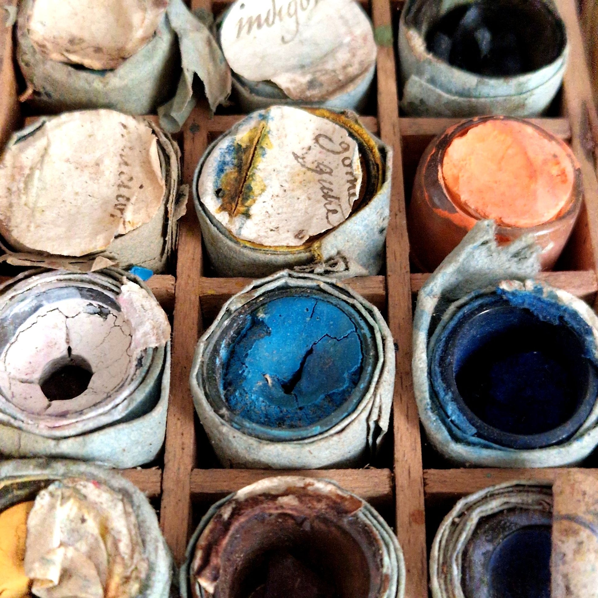 early 19th century artist color kit