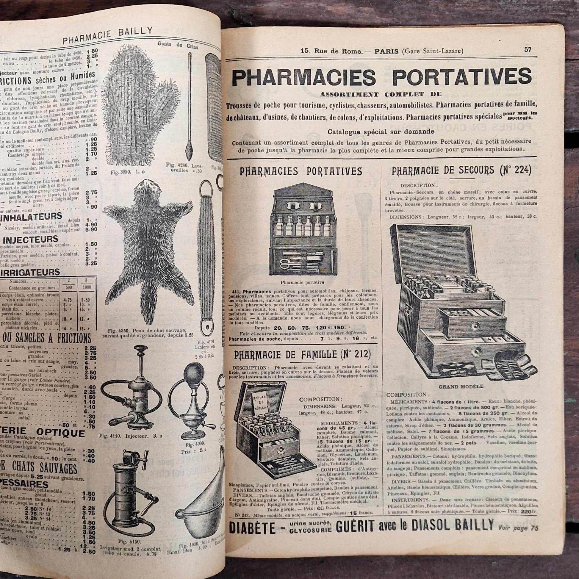early 20th century medical supplies