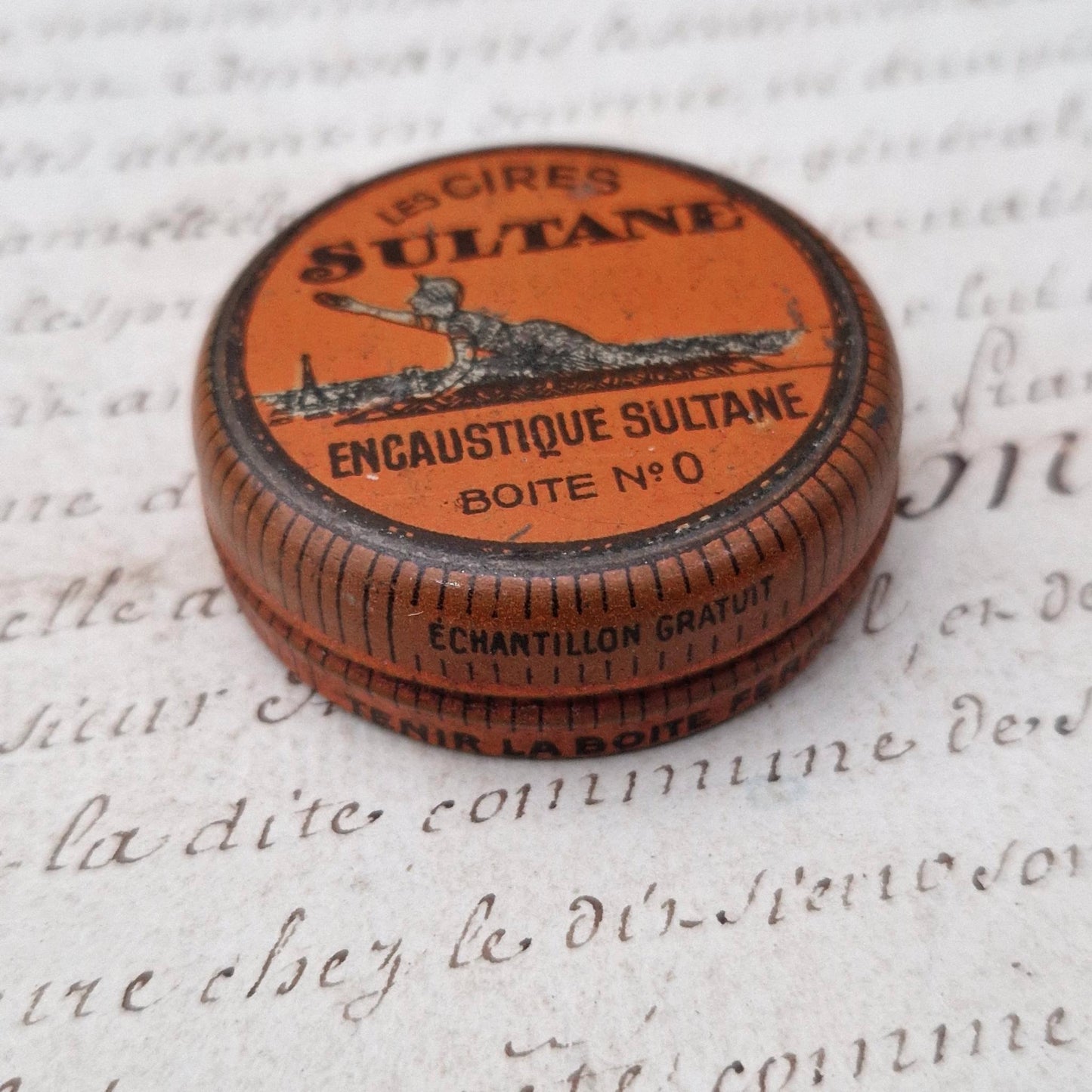 Mini boîte échantillon « Les Cires Sultane – Encaustique »