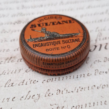 Mini boîte échantillon « Les Cires Sultane – Encaustique »
