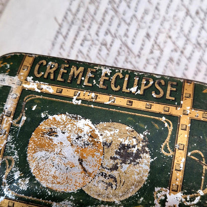 eclipse wax polish advertising box