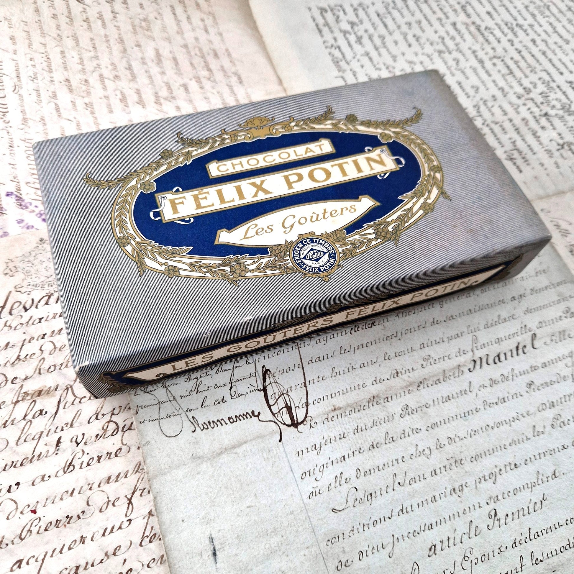 emballage vintage chocolat felix potin