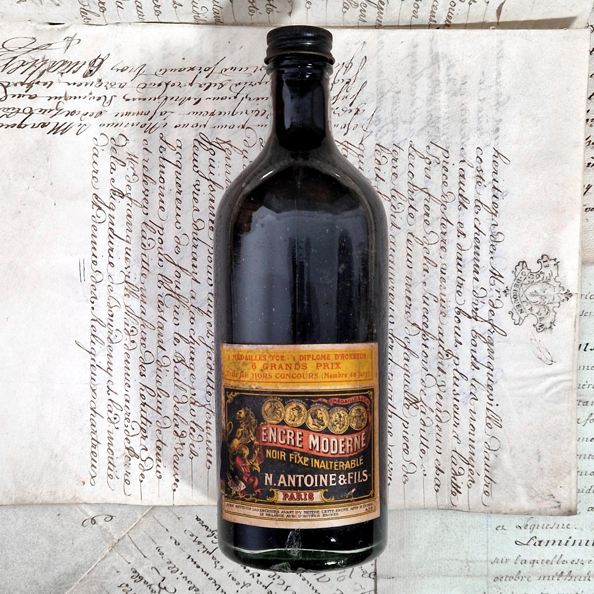 encrier ancien antoine et fils