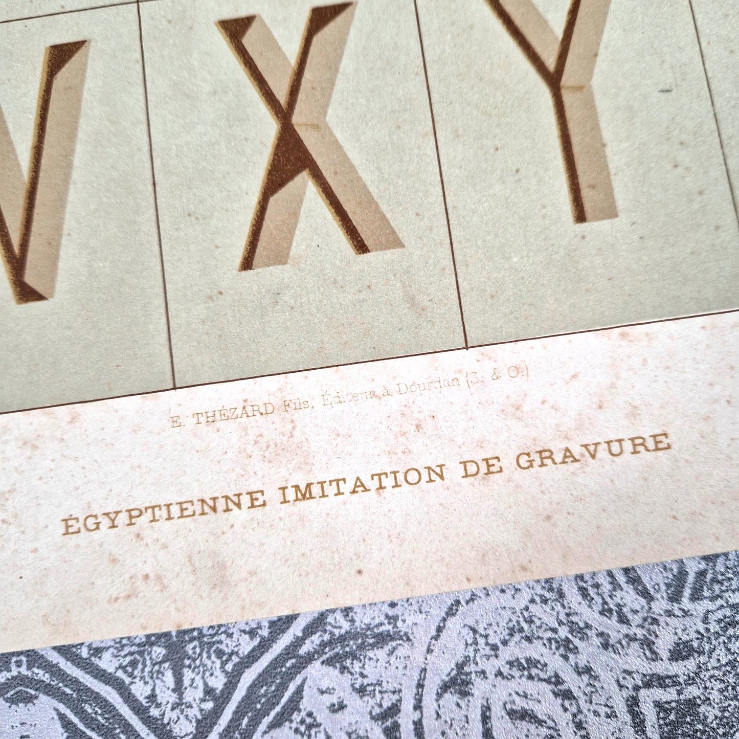 engraved font sample 1900 botzum