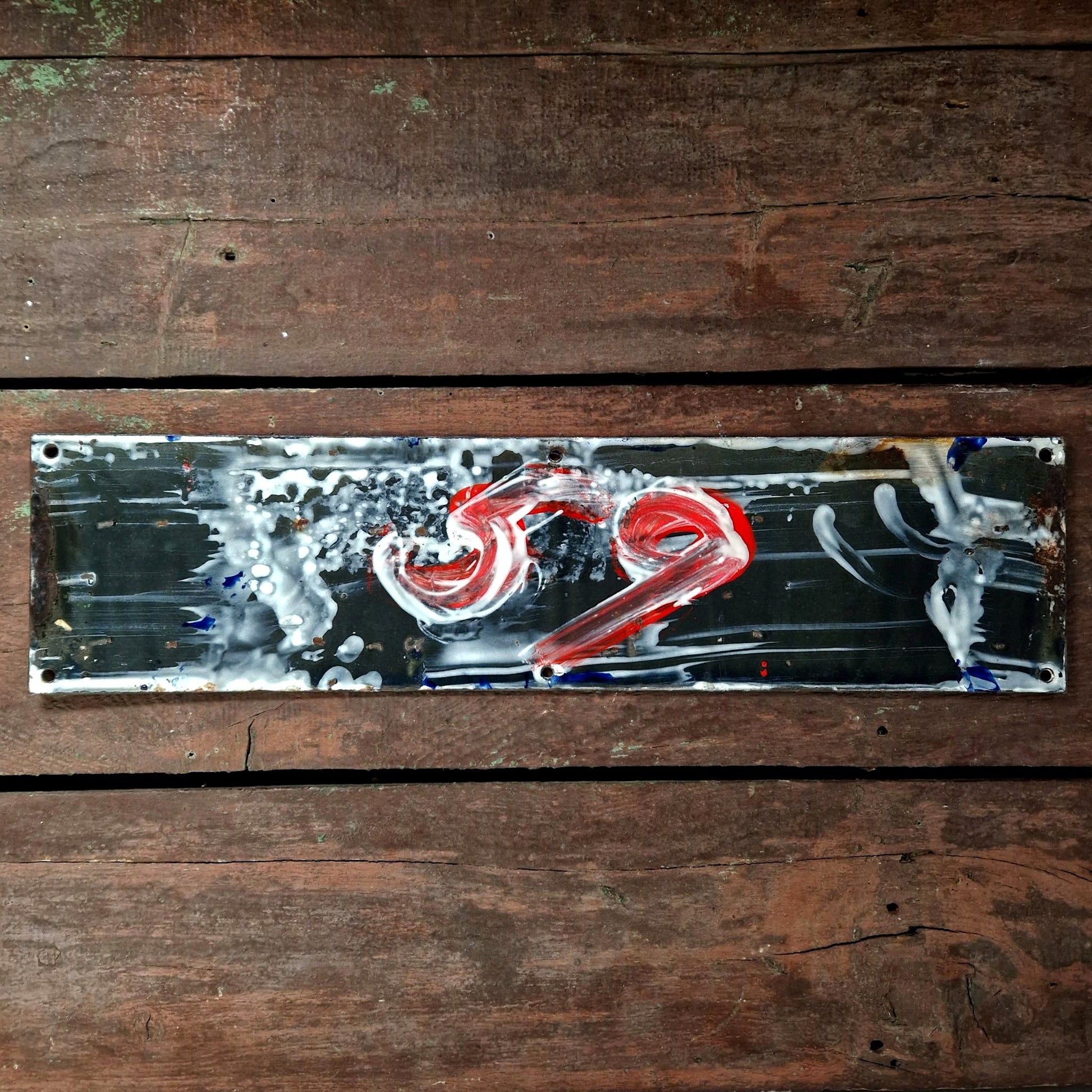 enseigne émaillée presse britannique