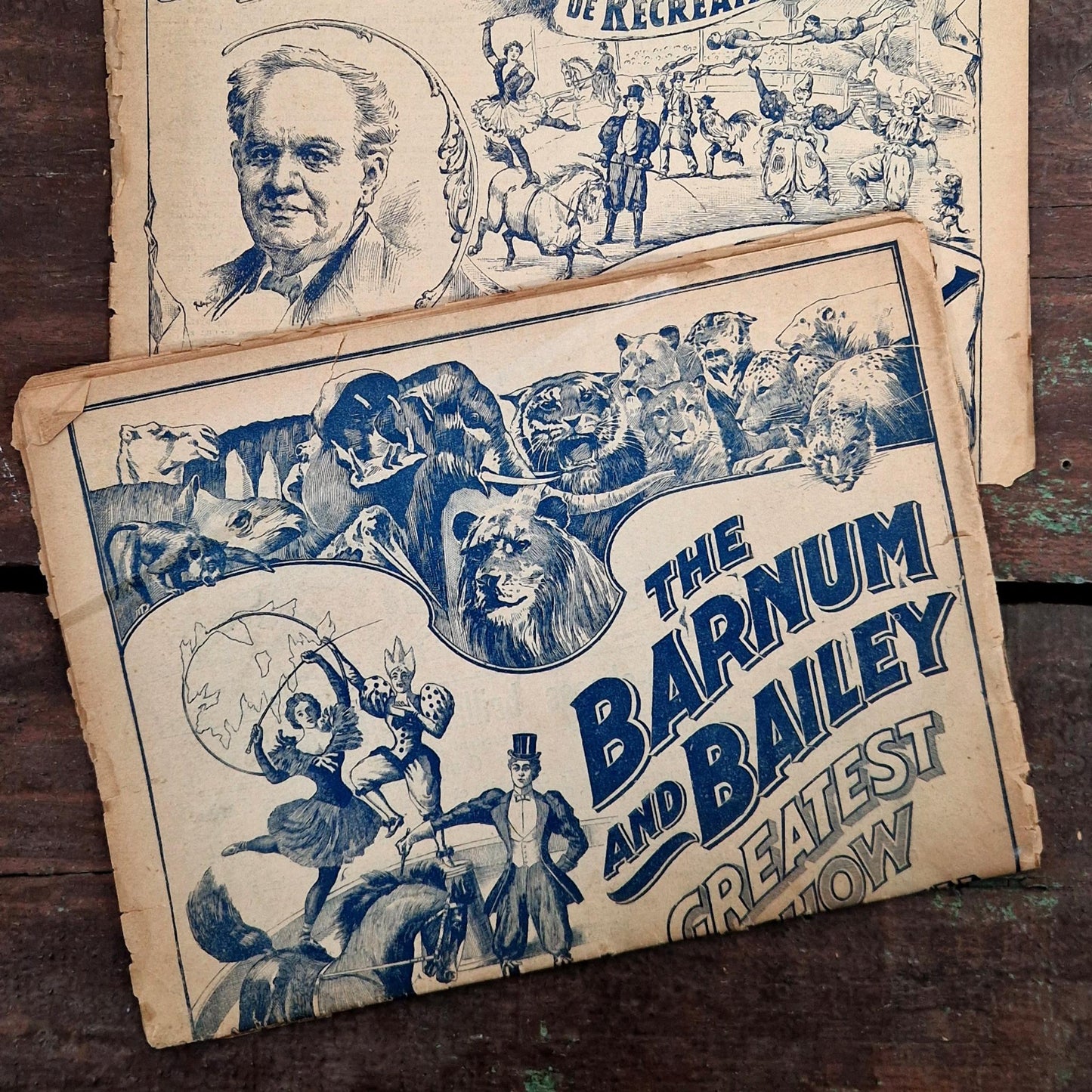 ephemera art forain barnum bailey