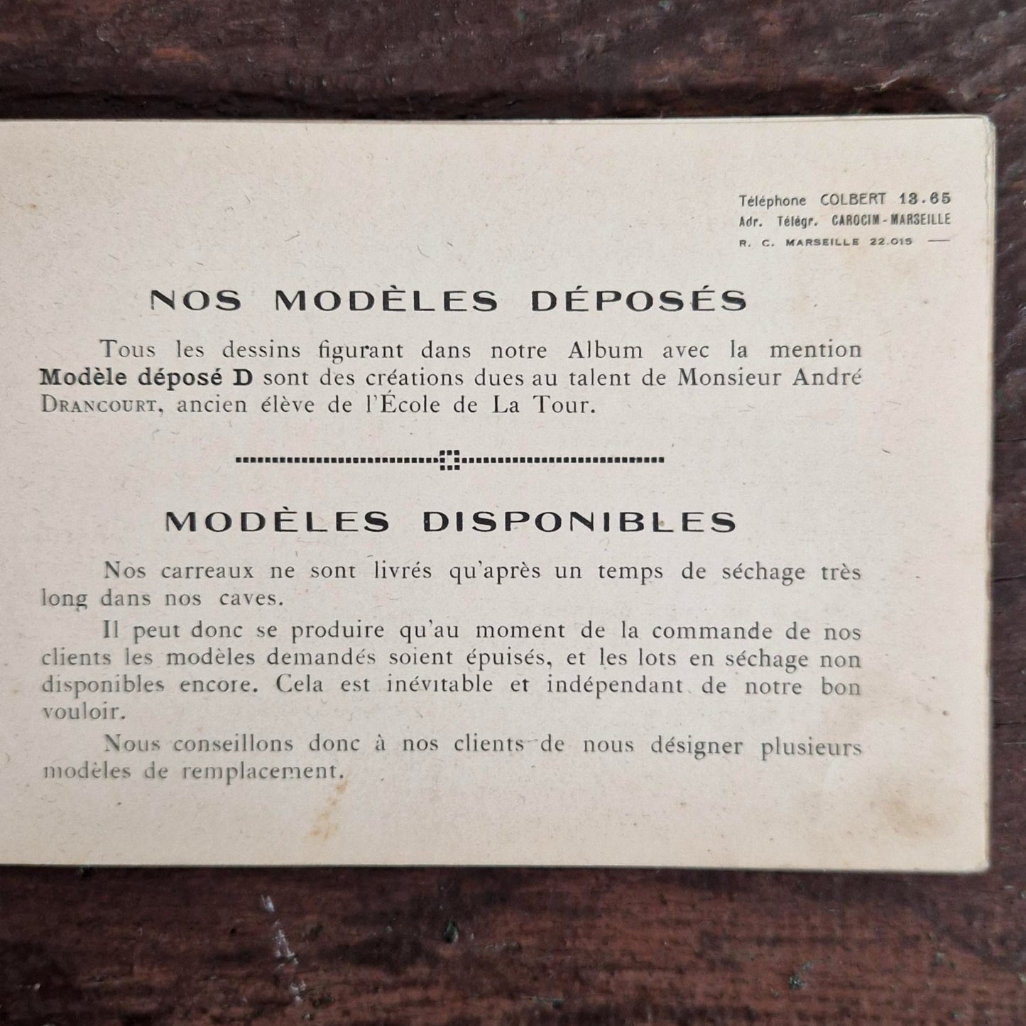 etablissements jouvin carreaux art déco