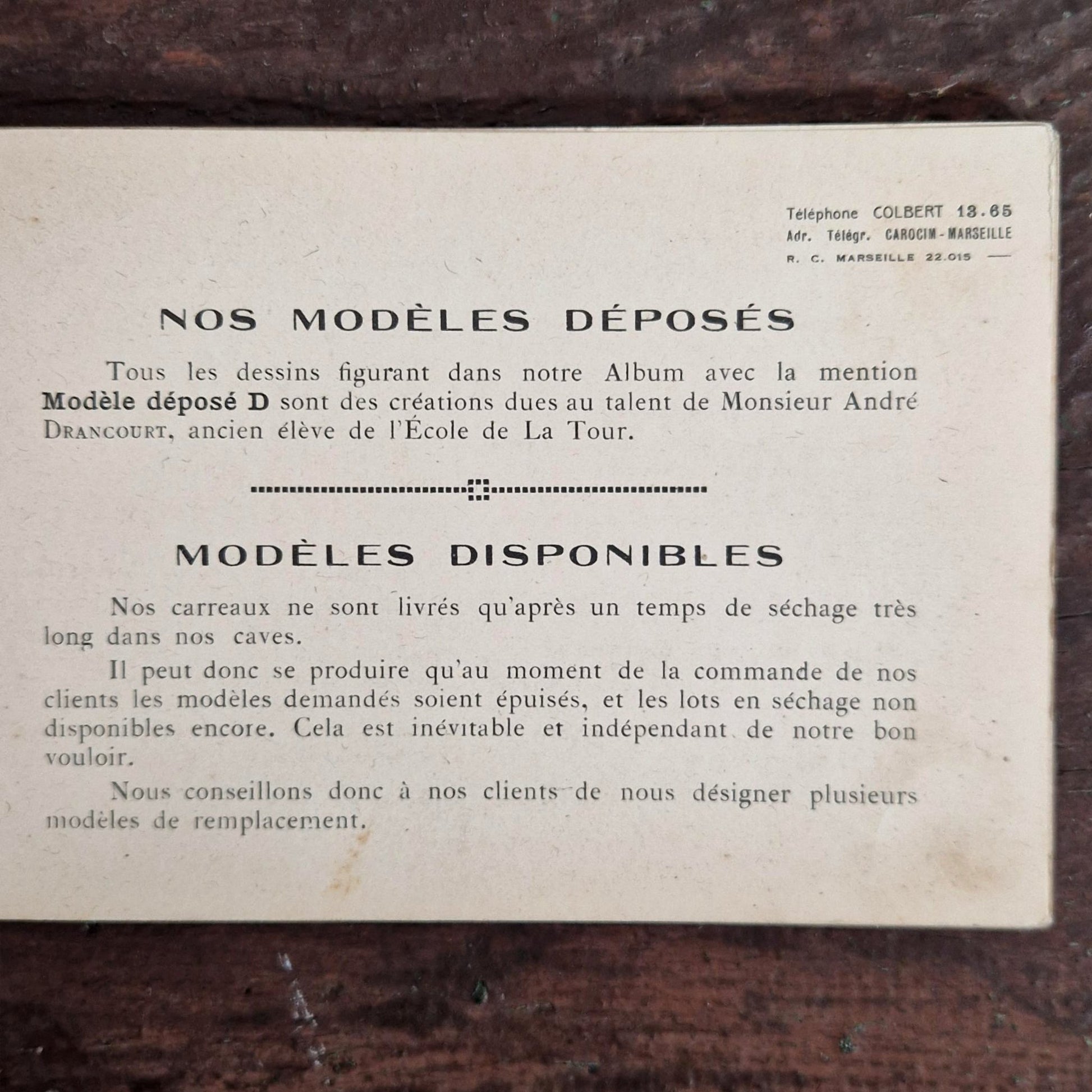 etablissements jouvin carreaux art déco