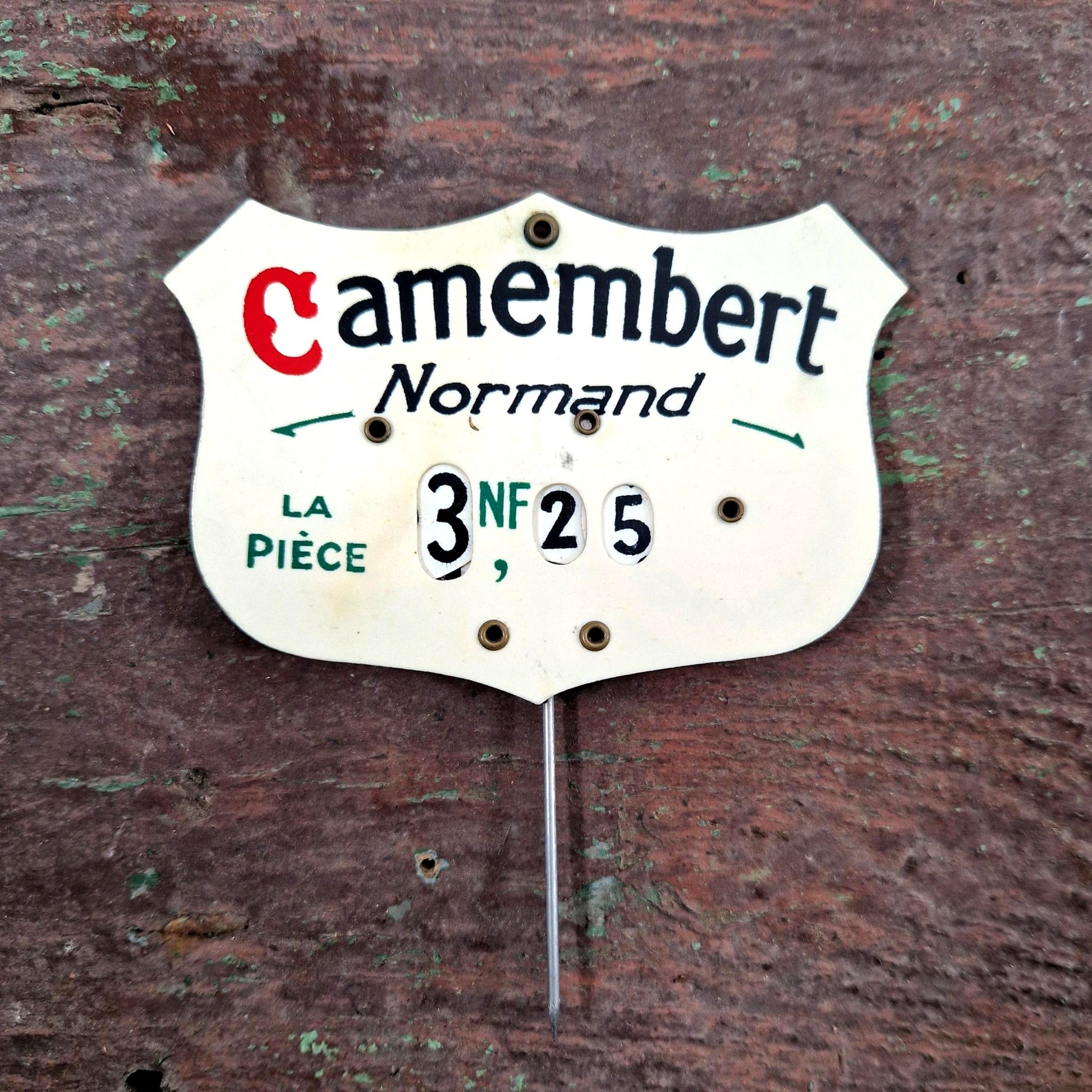 etiquette fromagerie ancienne camembert normand