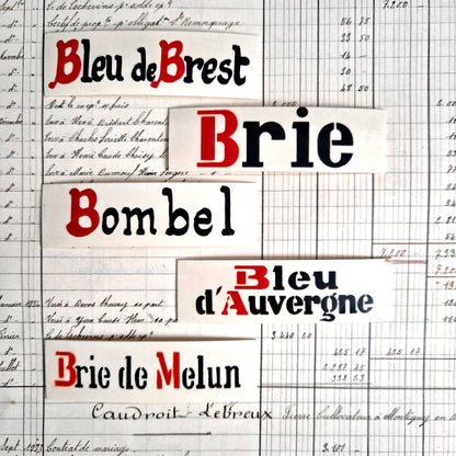 etiquette fromagerie pancarte vitrine