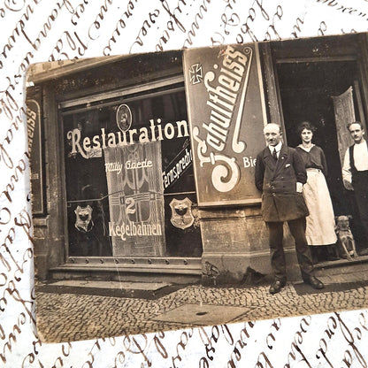 facade bistrot allemand belle époque