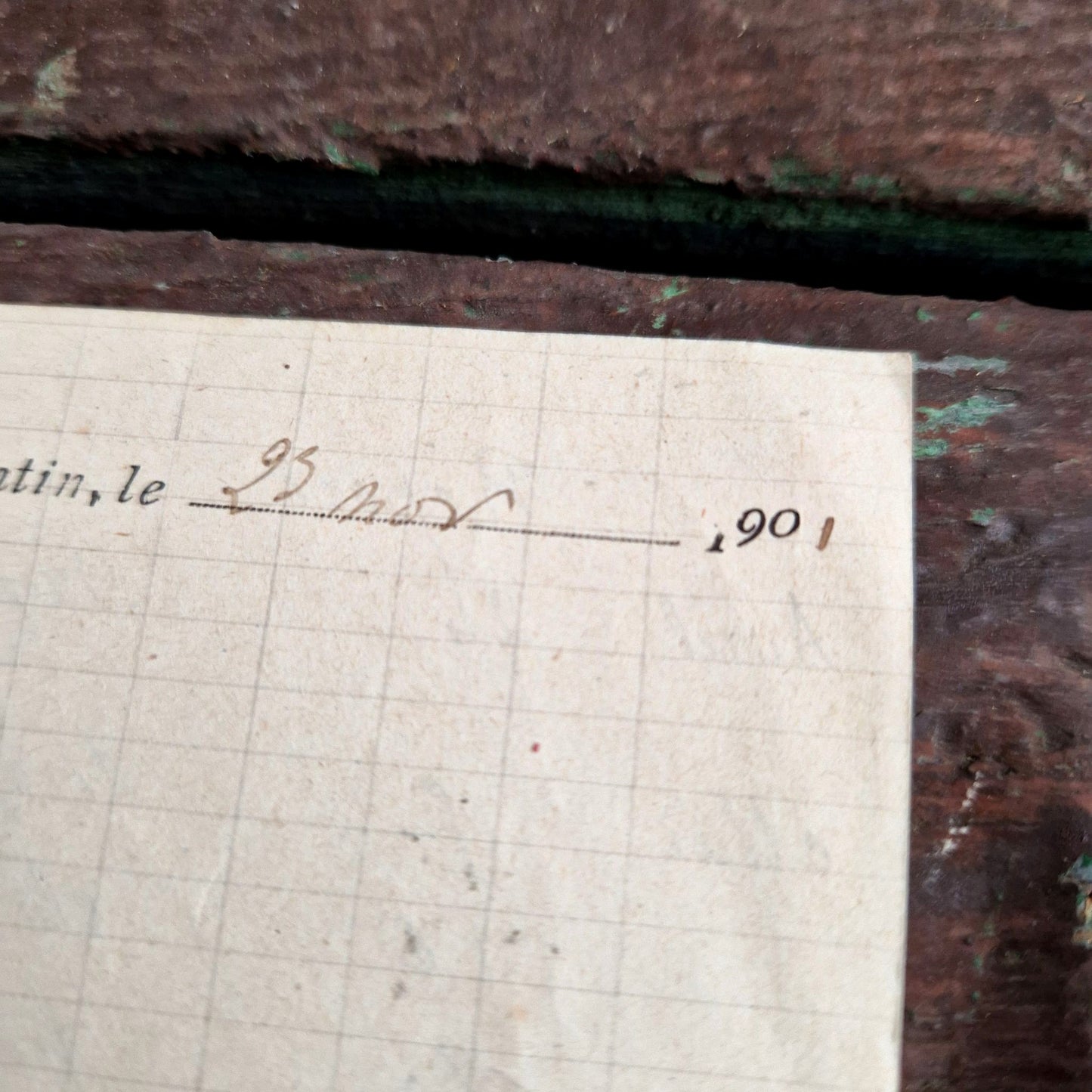 facture manuelle pharmacie 1900