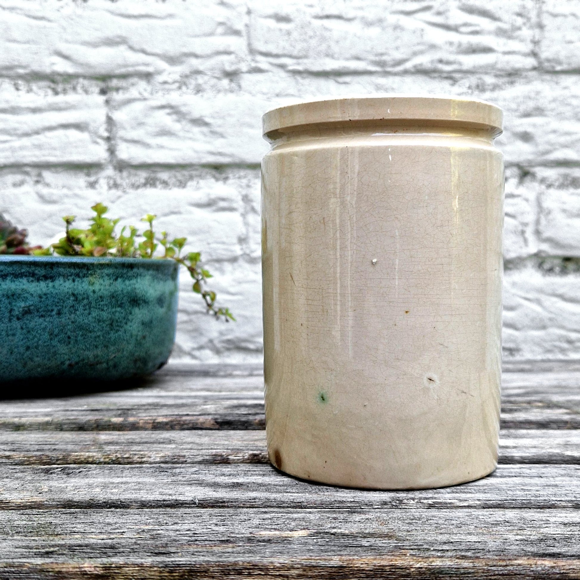 faience felix potin monochrome