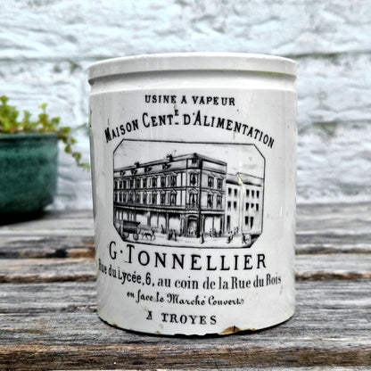 faience publicitaire troyenne ancien