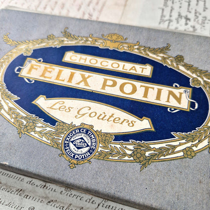 felix potin chocolate advertising box