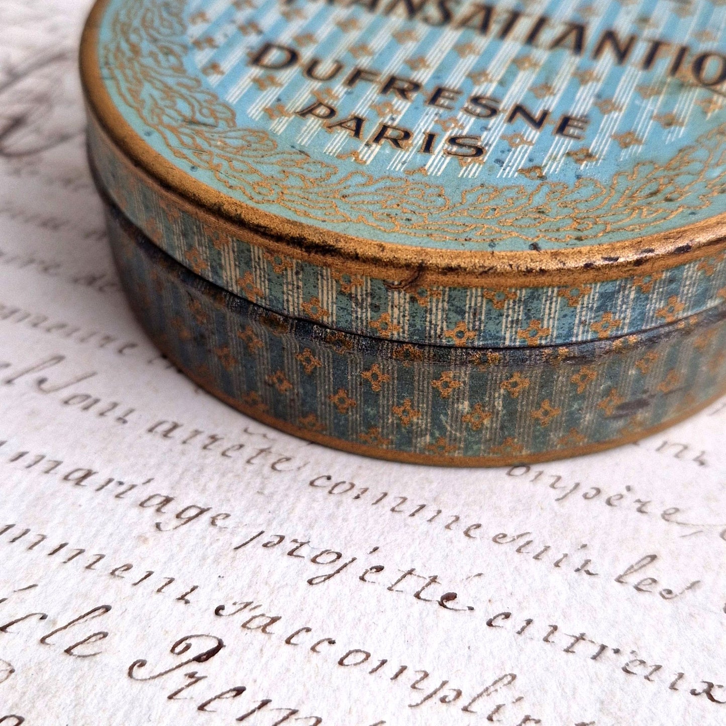 fer lithographié belle époque