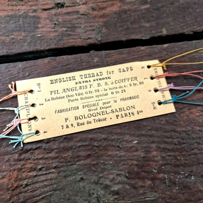 fil anglais pour chapeaux