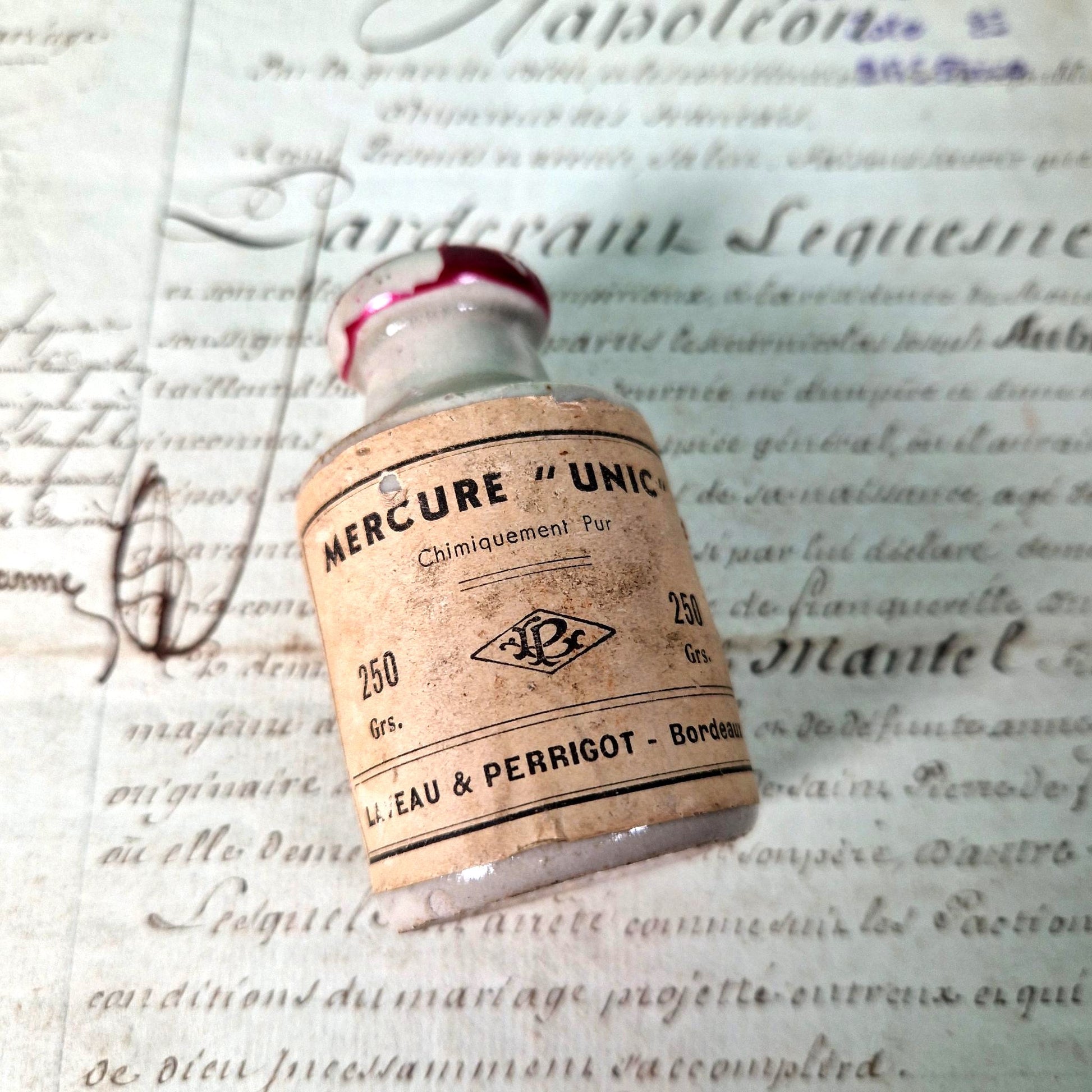 flacon chimie bourdon freres paris