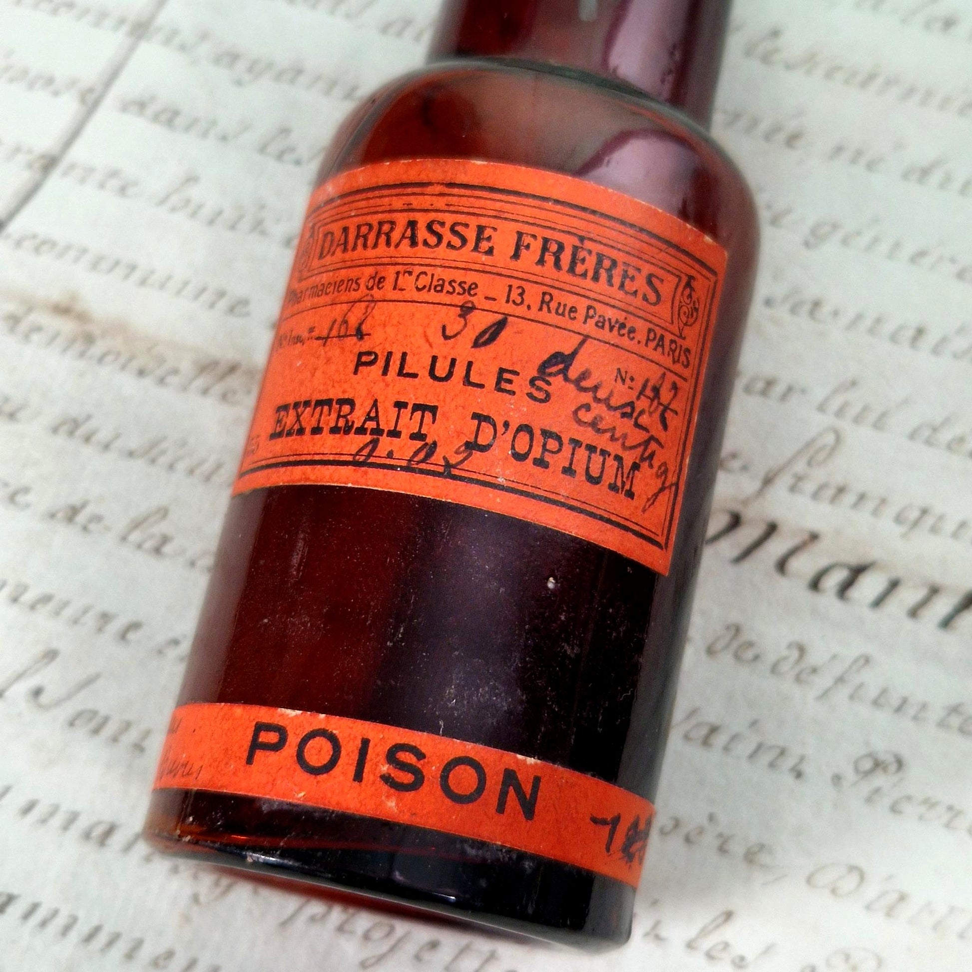 flacon darrasse freres paris opium