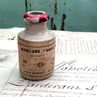 flacon mercure unic perrigot bordeaux