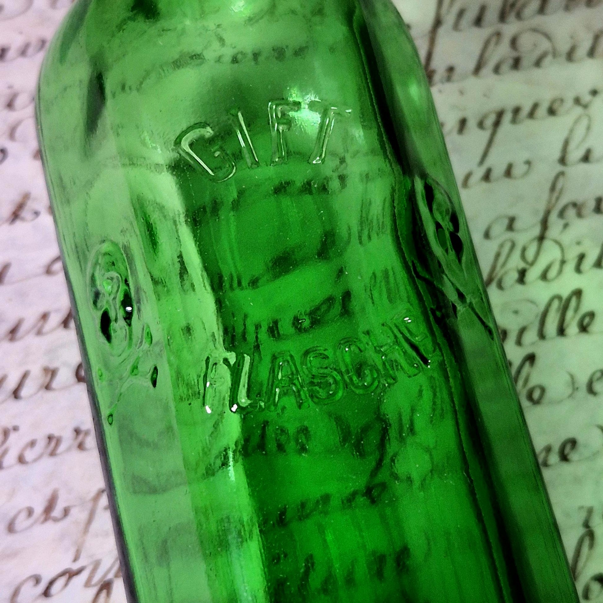 flacon pharmacie toxique 1900