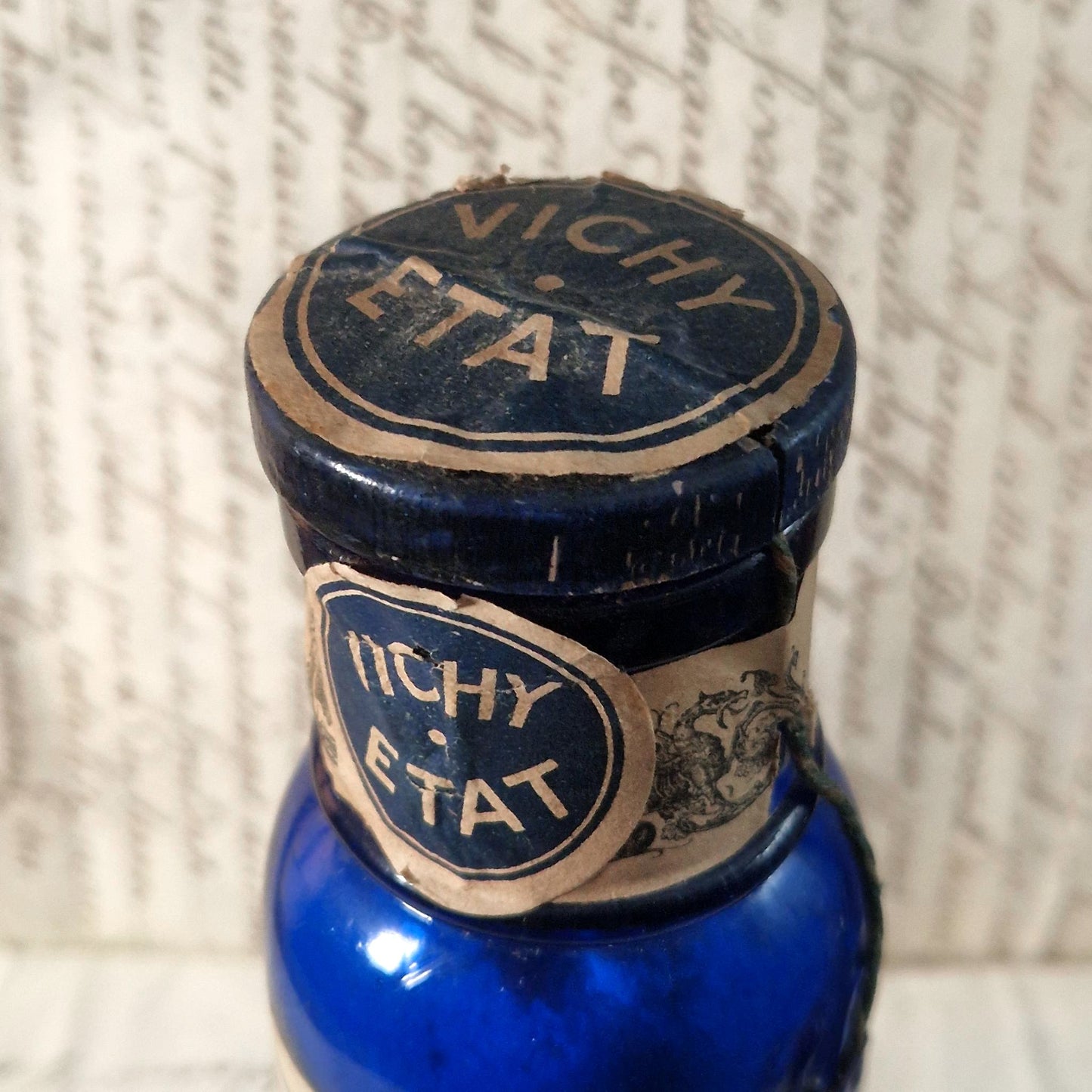 Flacon thermal scellé "Bain de Vichy - Etat", vers 1940