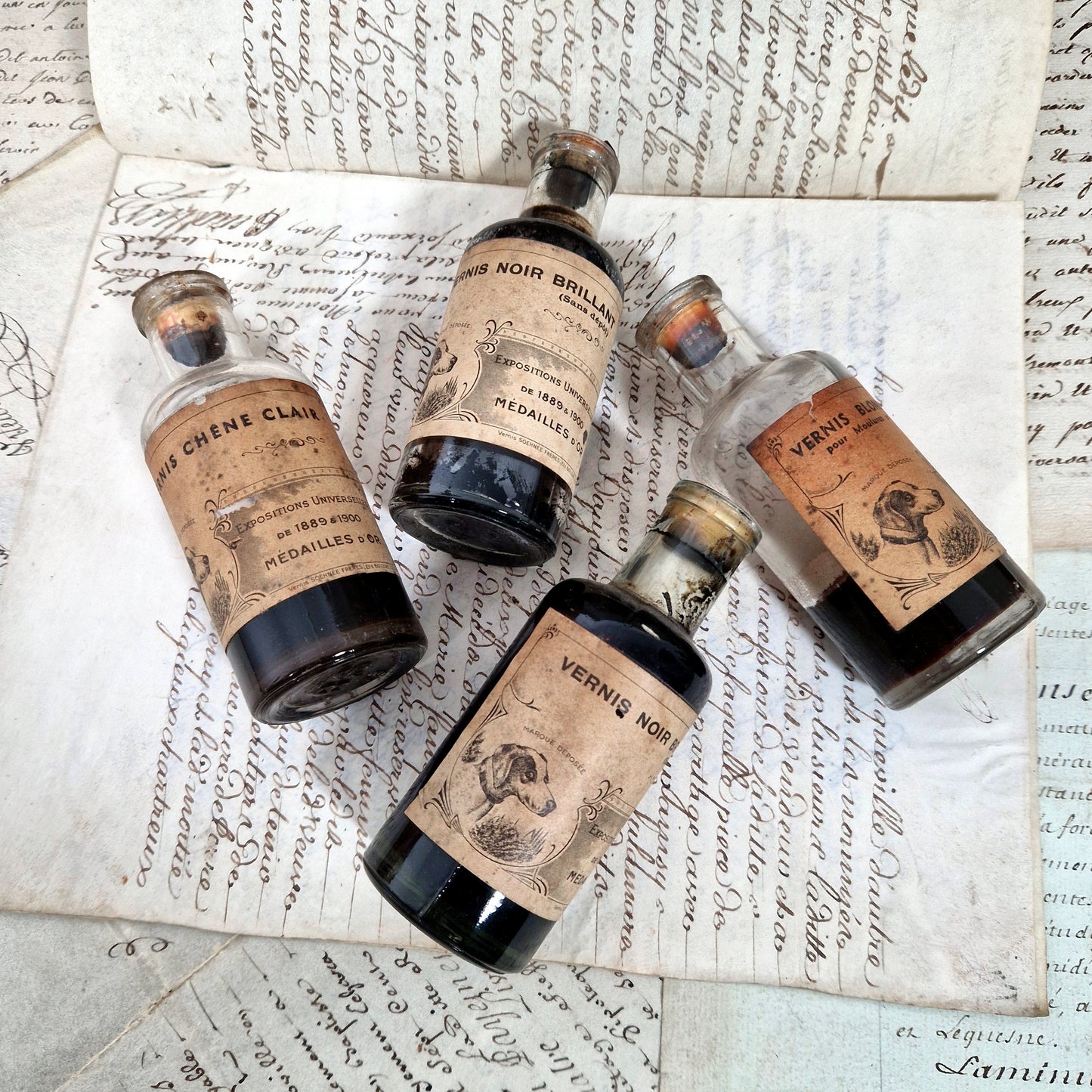 flacon vernis ancien soehnée frères