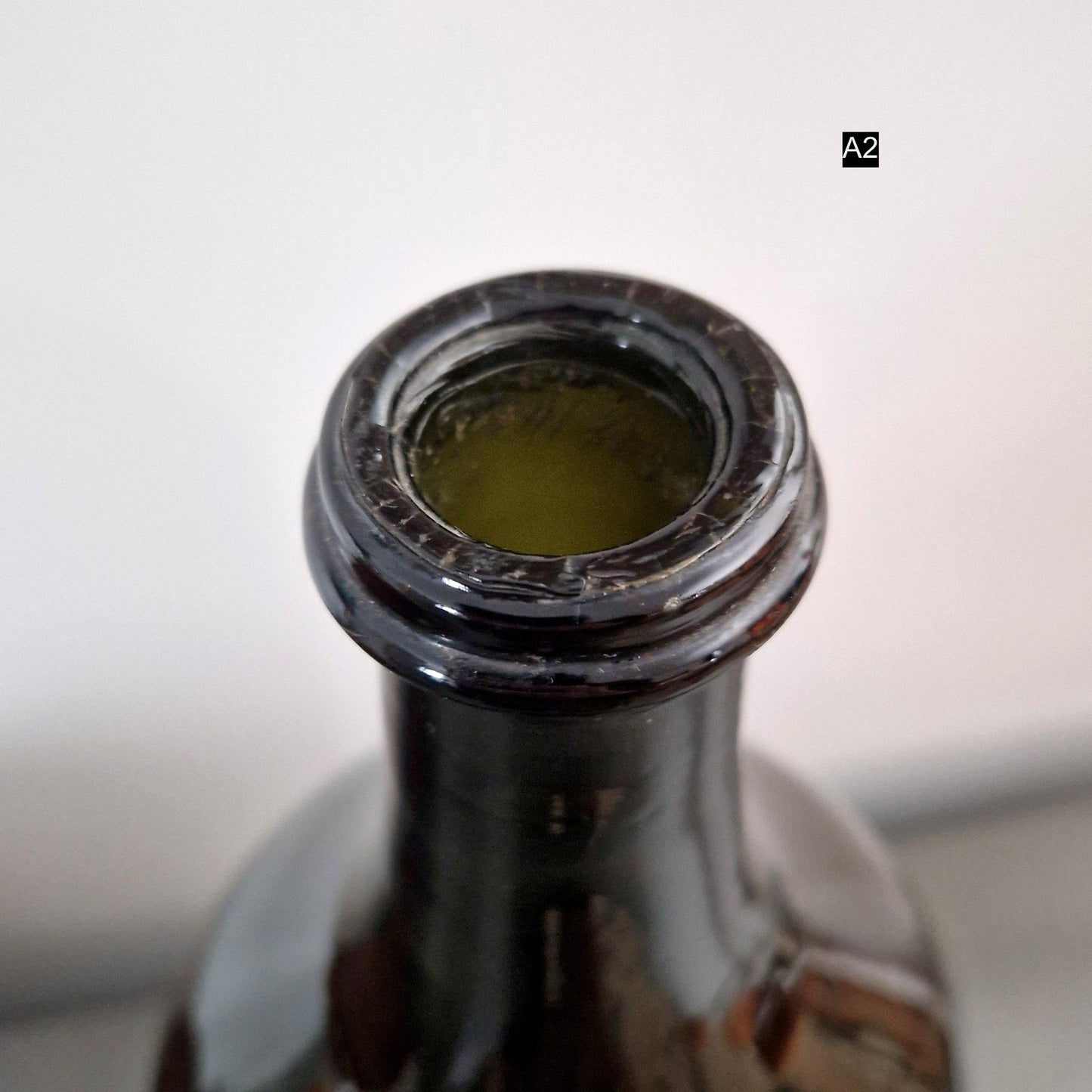 french 19th century glass carboy