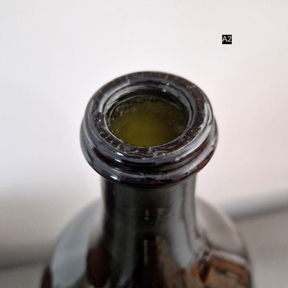 french 19th century glass carboy