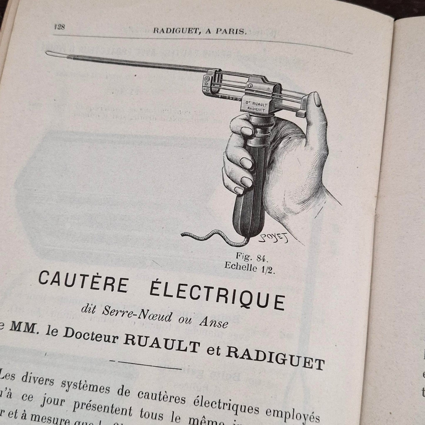 Ancien catalogue illustré « Lumière électrique - Piles Radiguet » - Vers 1890