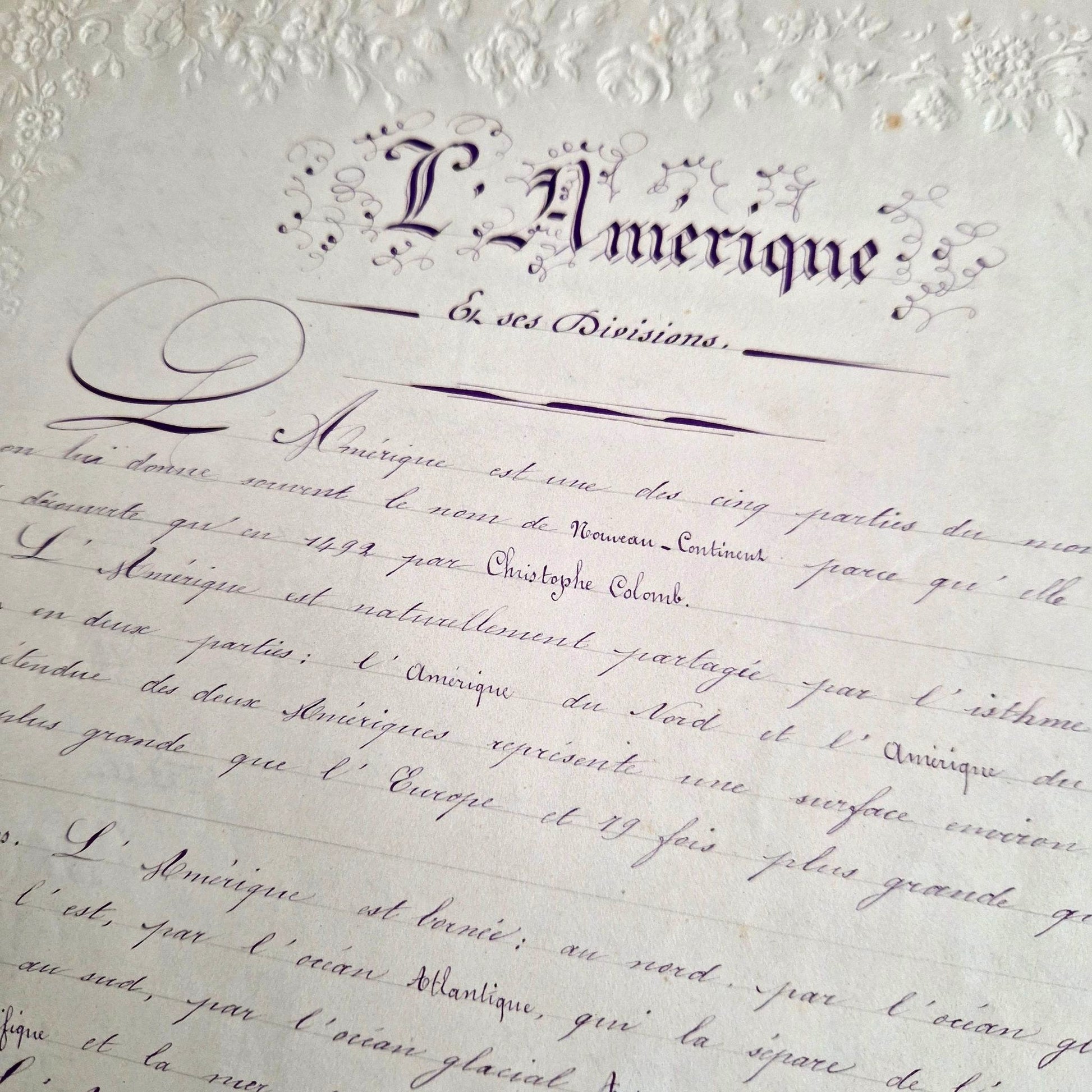 french calligraphy notebook precious metals