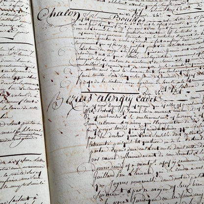 french commercial letterbook 1804