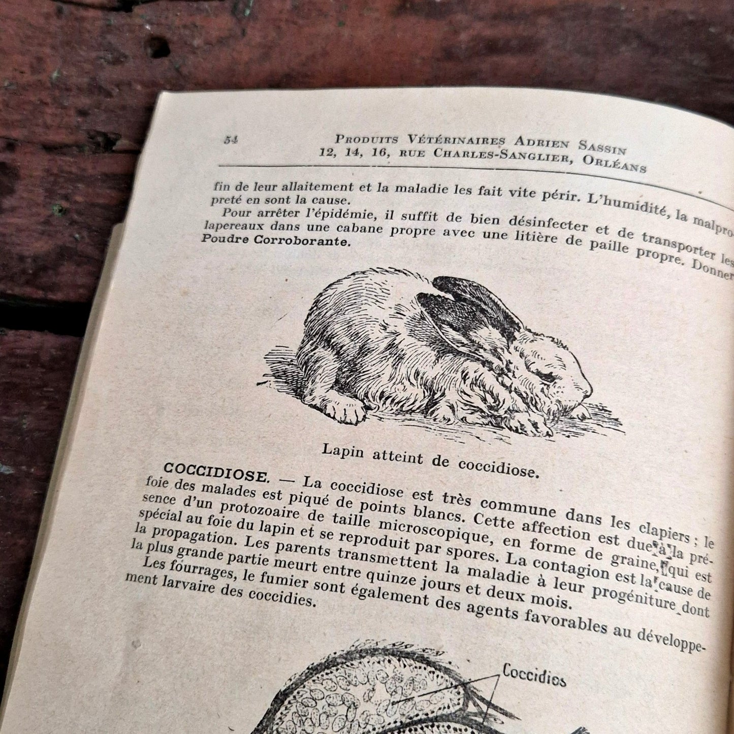 french farm pharmacy catalog 1930s