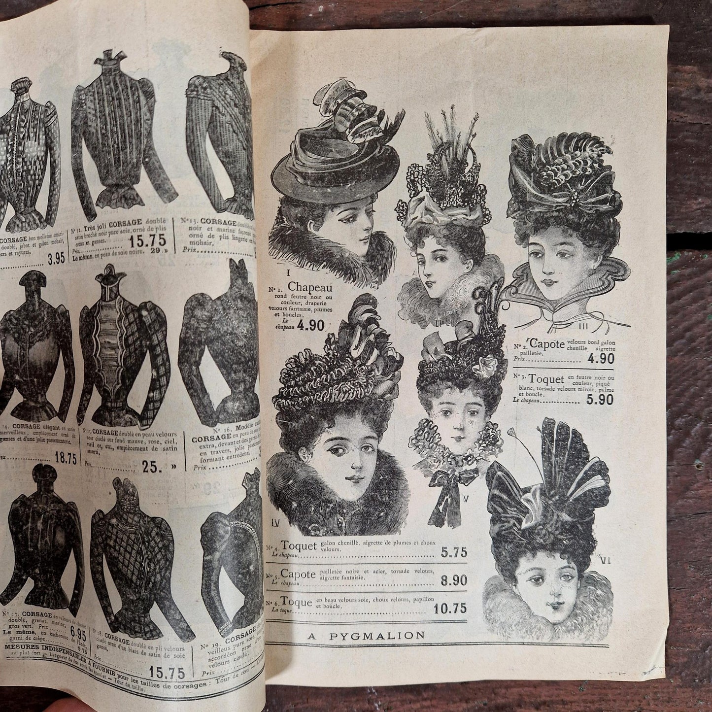 french fashion catalogue 1899 1900