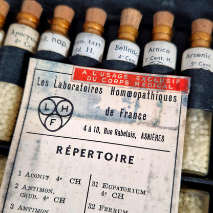 french homeopathic doctor kit
