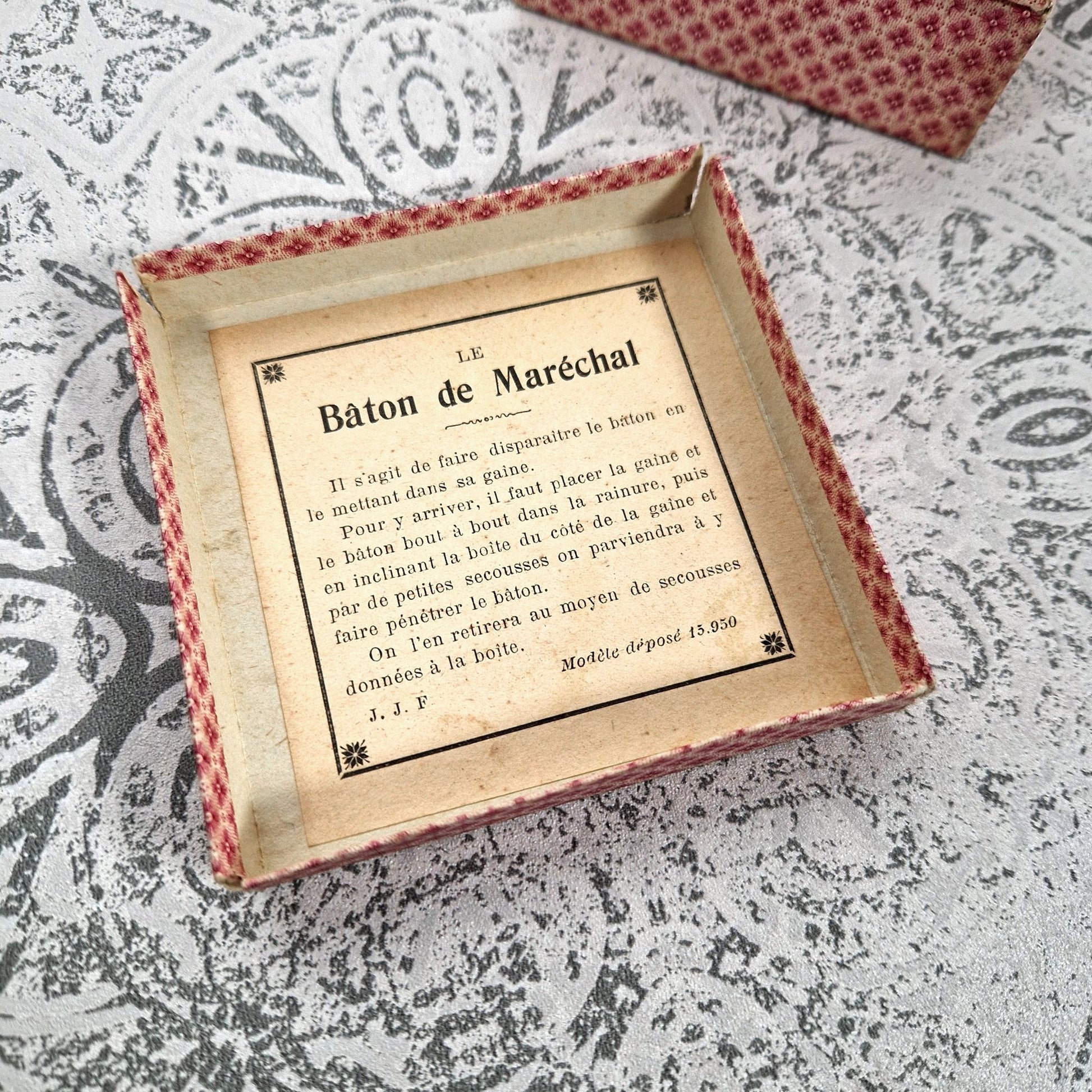 french military game marshal stick