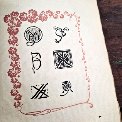 french monograms album 1910