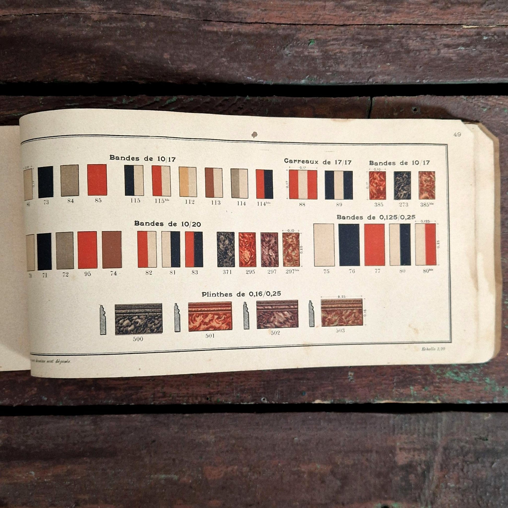 french mosaic floor tiles art nouveau