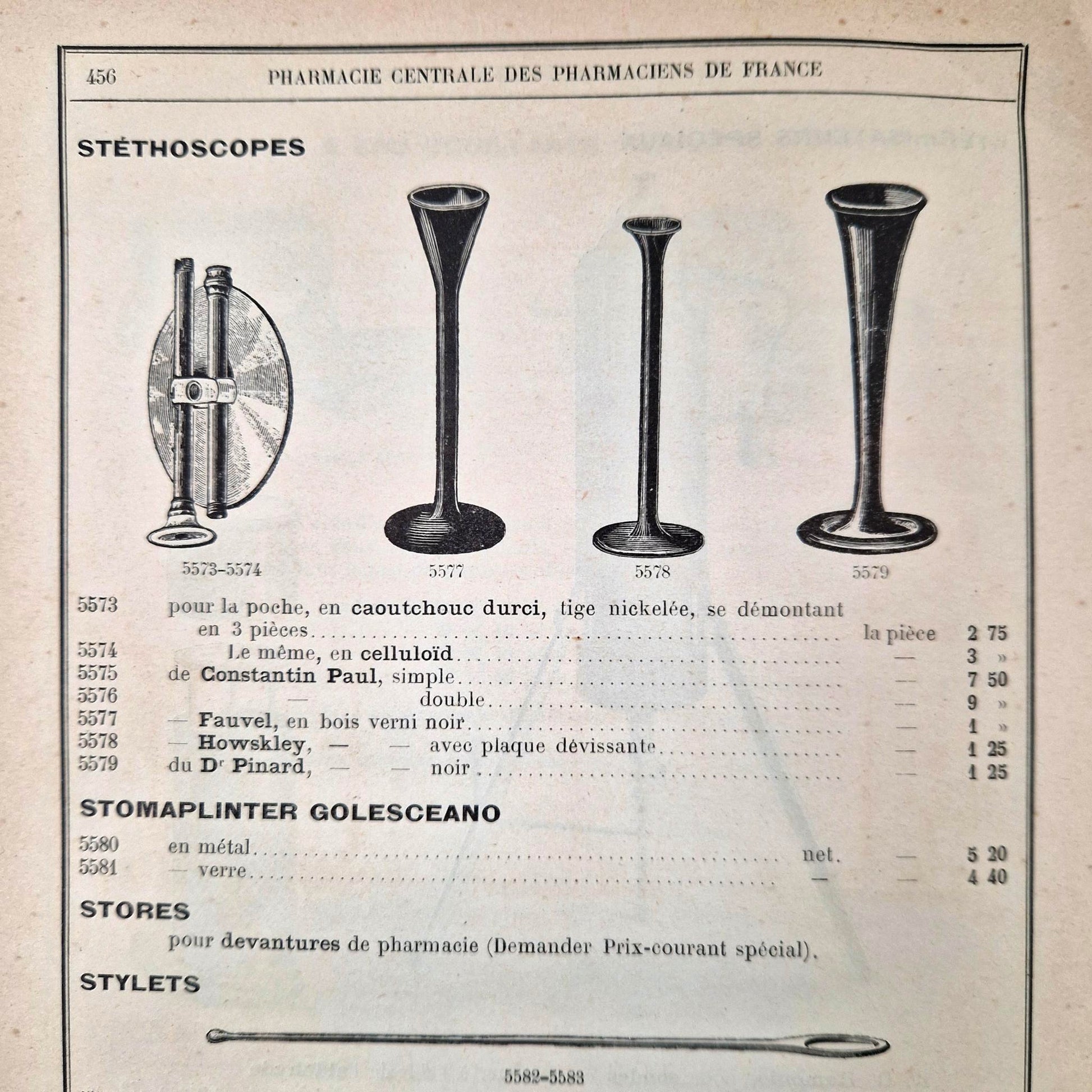 french pharmacy illustrated catalog