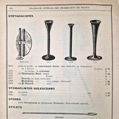 french pharmacy illustrated catalog