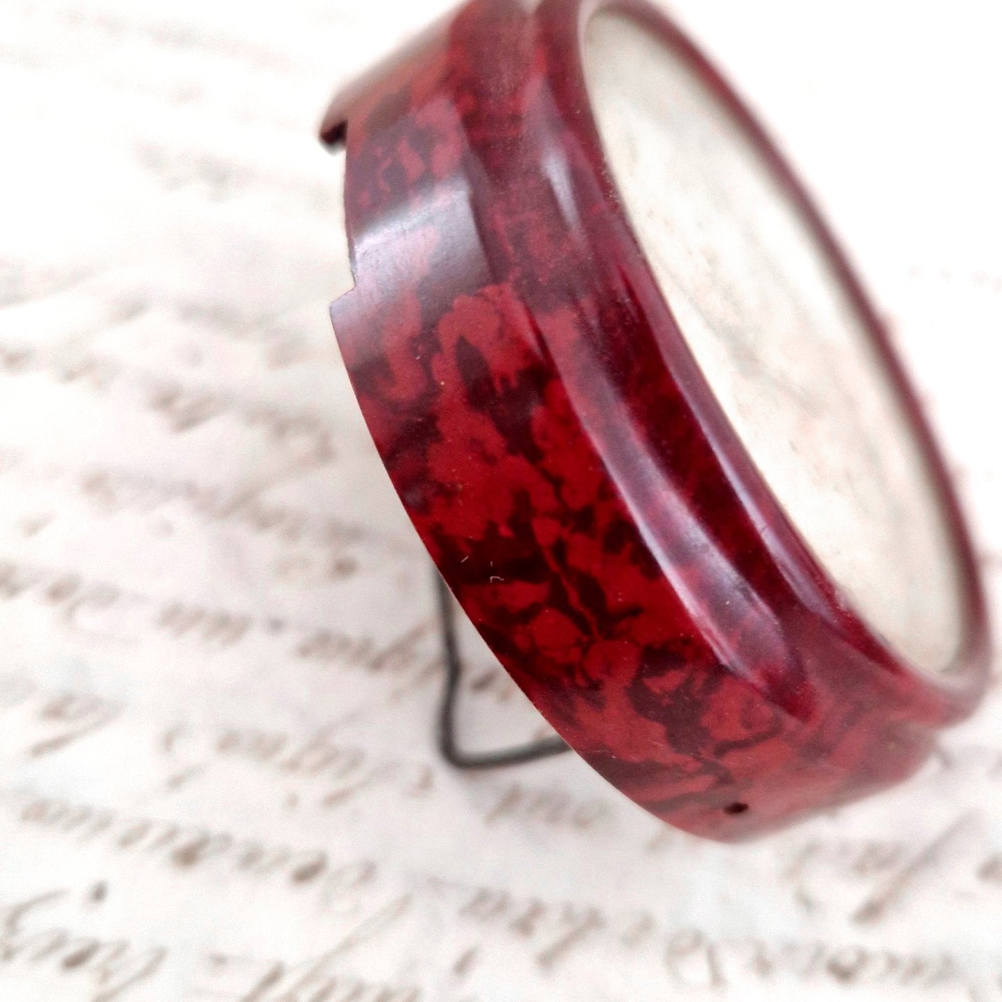 french retro temperature gauge