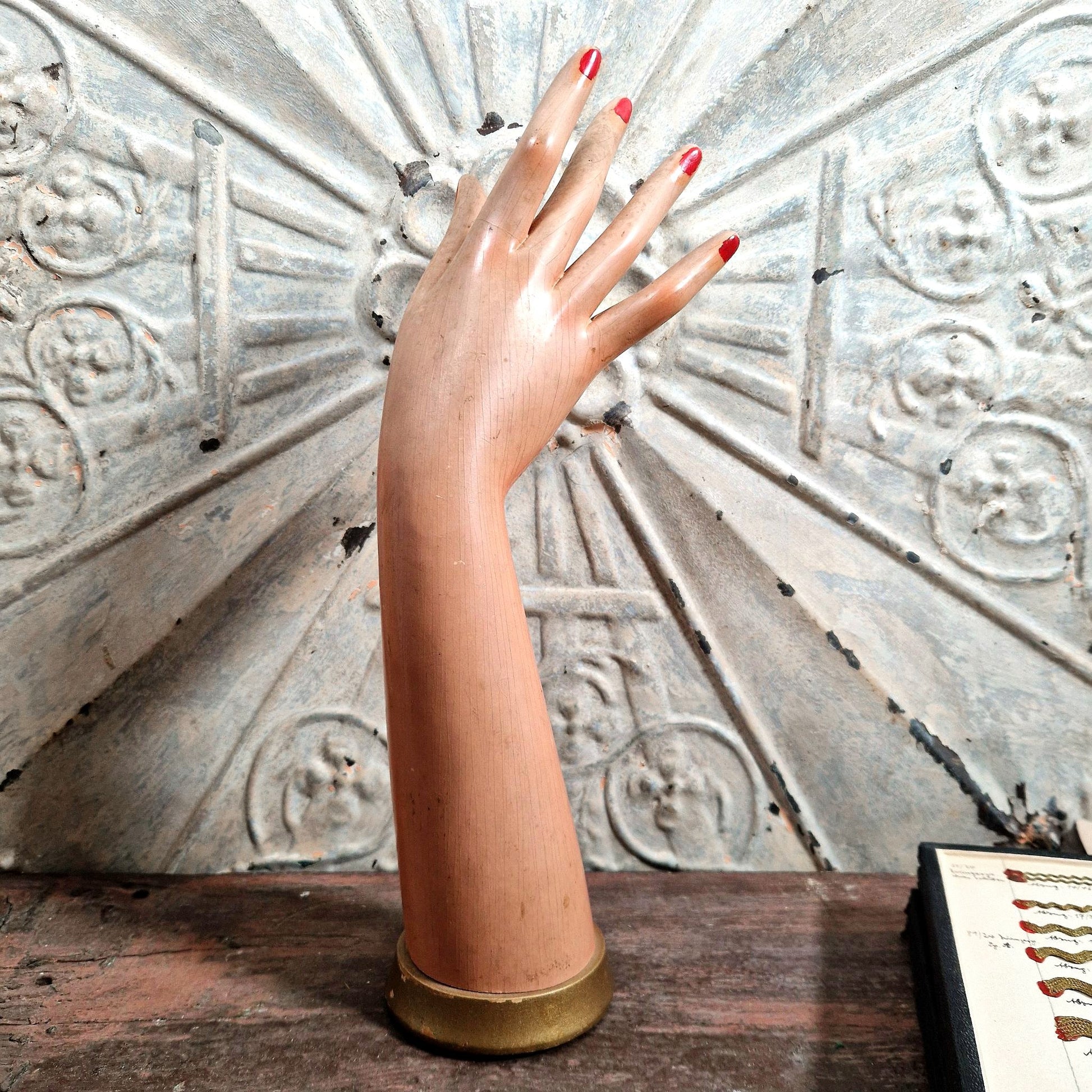 french shop window display hand