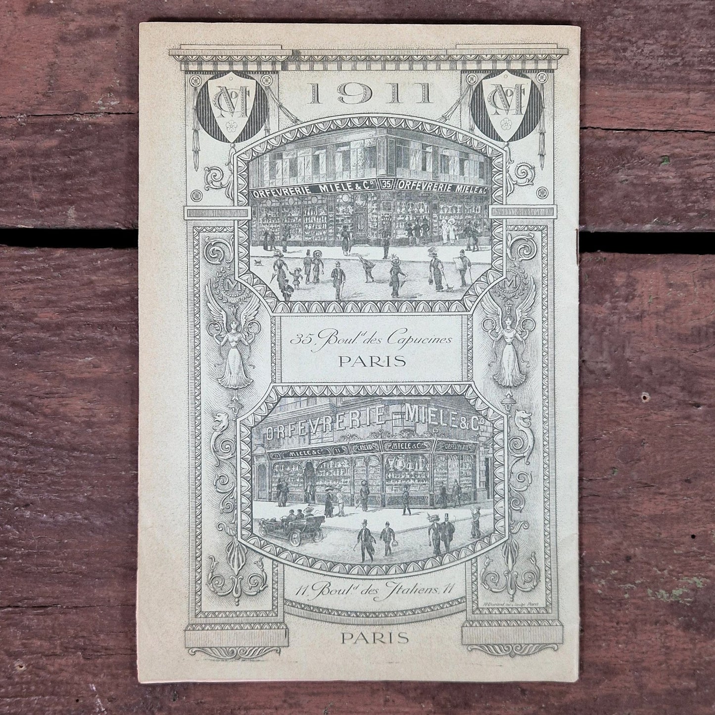 french tableware design 1911