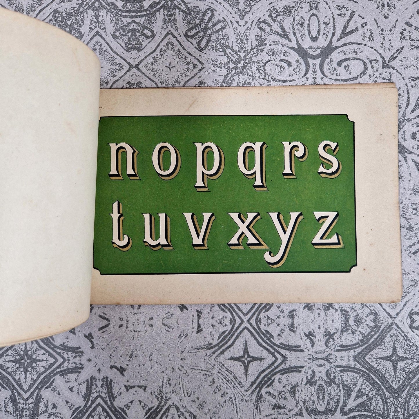 french typography sample book