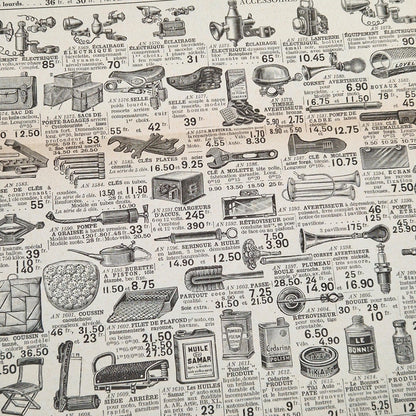 french vintage cycle brochure 1930s